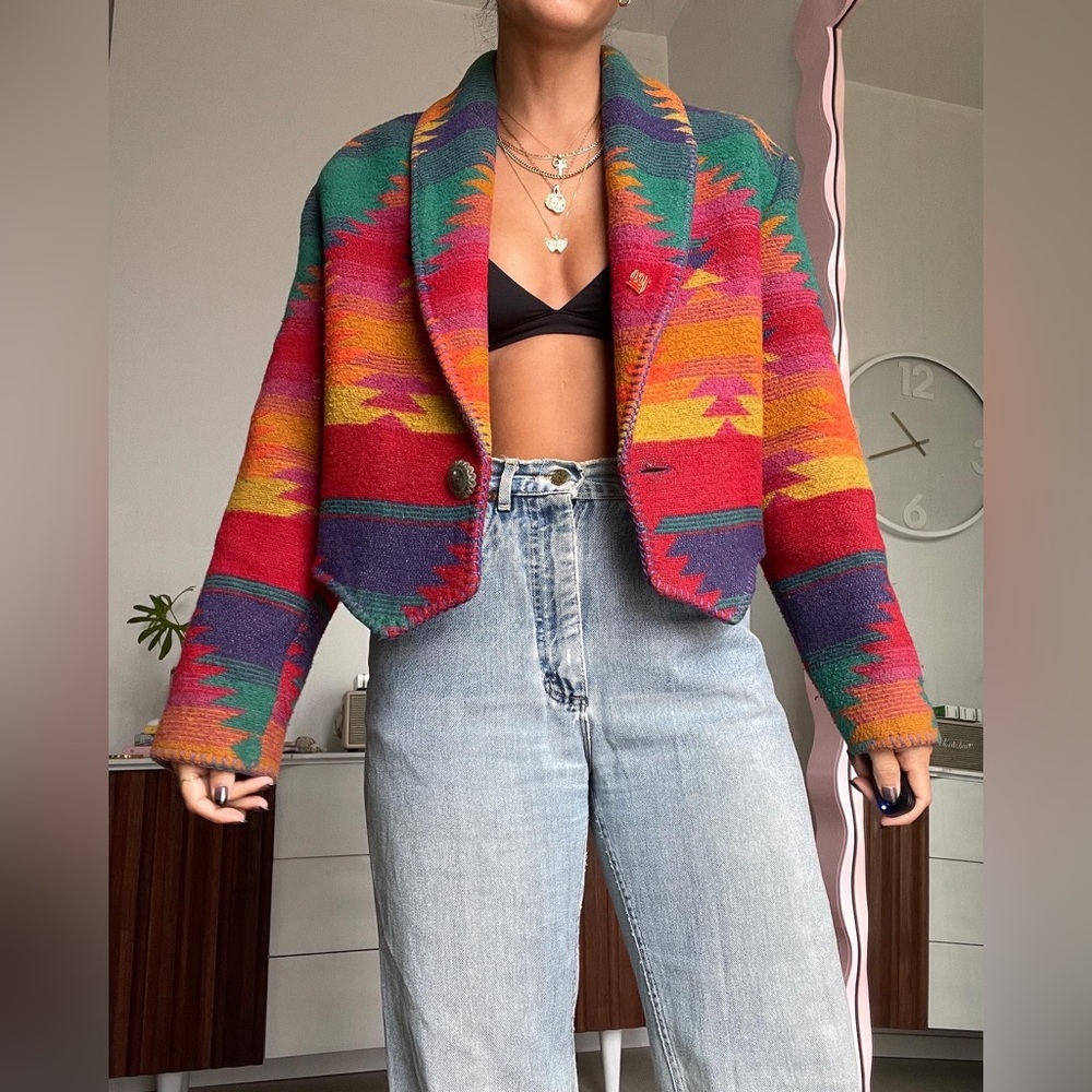 Vintage Cropped Jacket